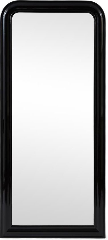 Riviera Maison Spiegel Staand - Place Vendôme Mirror - 100x220 cm - Zwart |  bol