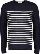 New In Town Pullover - Slim Fit - Blauw - M