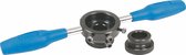voorvorkconusfreeshouder 1 inch / 22 mm staal blauw