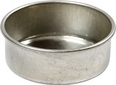 Kaarsenhouders, H: 15 mm, d 44 mm, 12stuk/ 1 doos