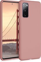 kwmobile telefoonhoesje voor Samsung Galaxy S20 FE - Hoesje voor smartphone - Back cover in winter roze