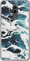 Huawei Mate 10 Pro Hoesje Transparant TPU Case - Waves #ffffff