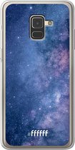 Samsung Galaxy A8 (2018) Hoesje Transparant TPU Case - Perfect Stars #ffffff