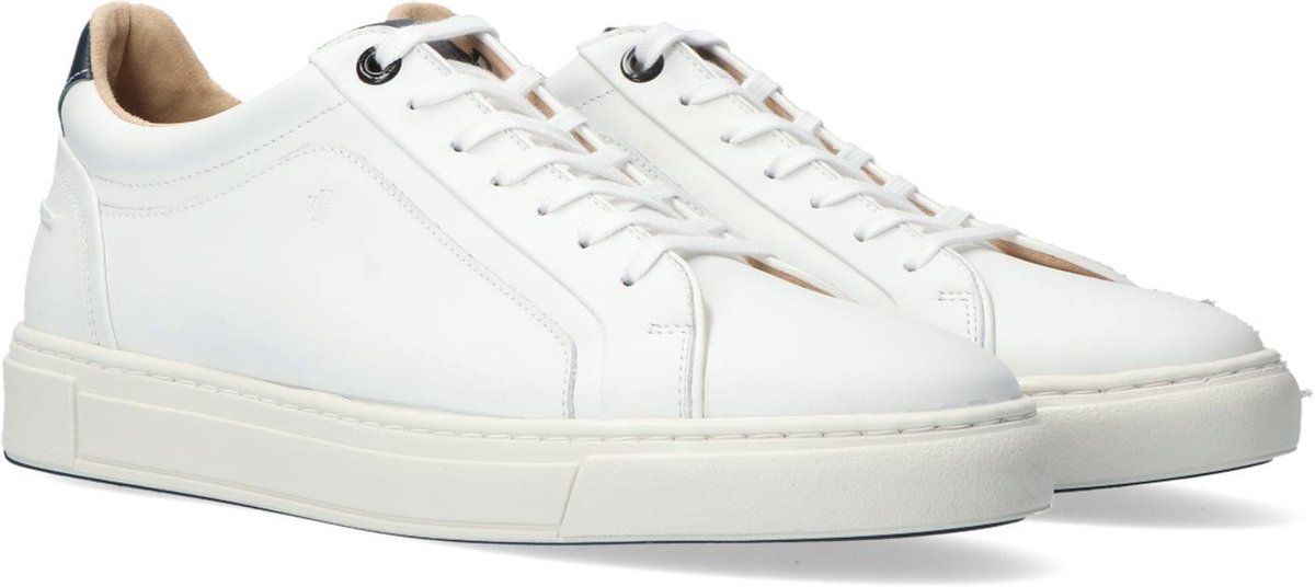 Van Bommel 13380 Lage sneakers - Leren Sneaker - Heren - Wit - Maat 41+ |  bol.com