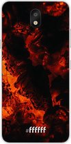 LG K30 (2019) Hoesje Transparant TPU Case - Hot Hot Hot #ffffff