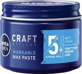 12x Nivea Men Hair Styling Matt Wax Paste 75 ml