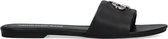 Calvin Klein Dames Slippers Flat Sandal Slide - Zwart - Maat 37