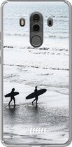Huawei Mate 10 Pro Hoesje Transparant TPU Case - Surfing #ffffff