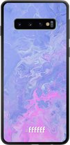 Samsung Galaxy S10 Hoesje TPU Case - Purple and Pink Water #ffffff