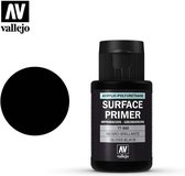 Vallejo 77660 Gloss Black - Primer - Acryl (32 ml) Verf flesje