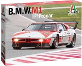 1:24 Italeri 3643 BMW M 1 Pro Car Plastic kit