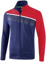 Erima 5-C Presentatiejack - Jassen  - blauw donker - 152