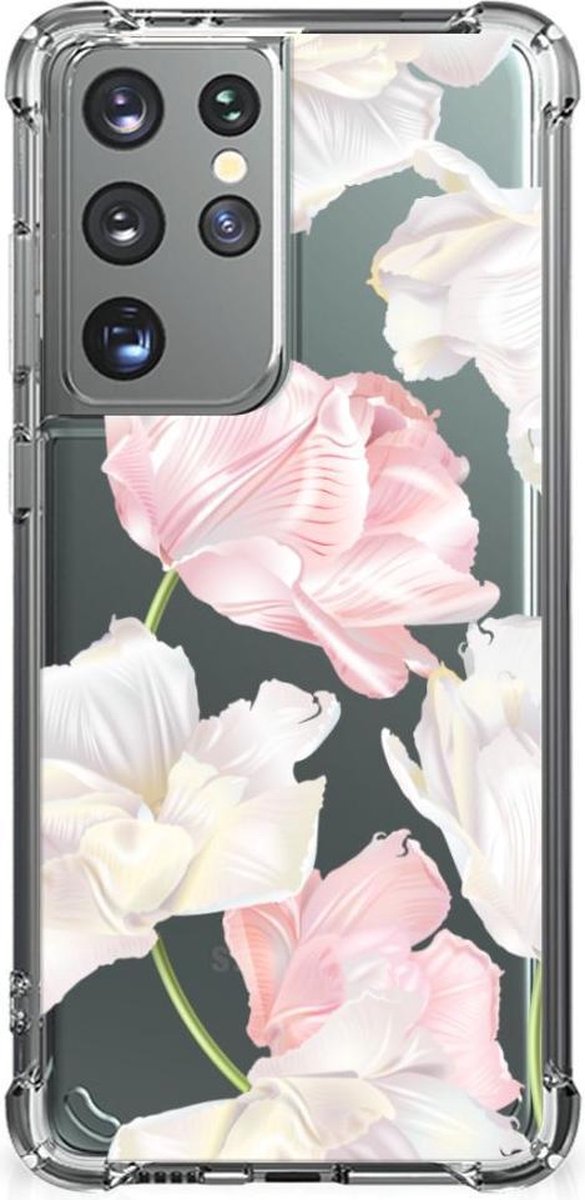 Samsung Galaxy S21 Ultra Case Lovely Flowers