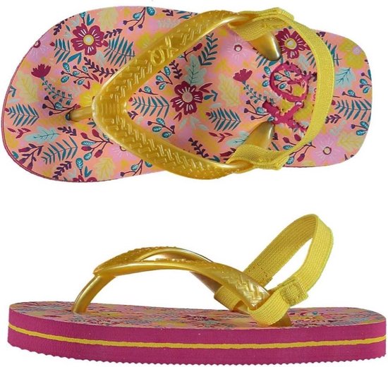 Xq Footwear Meisjes Roze/geel Maat 21-22 | bol.com