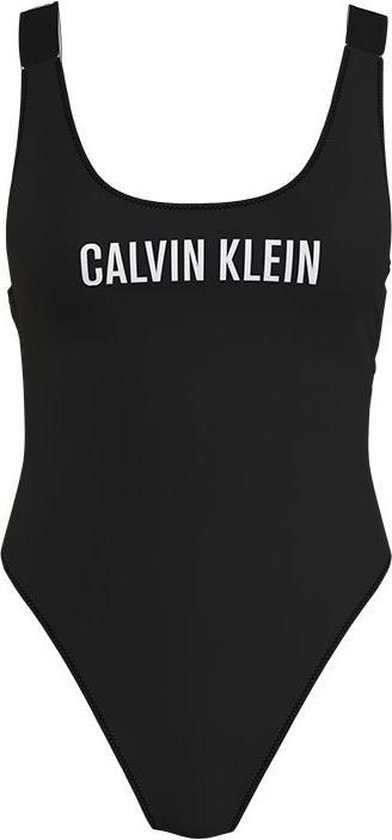 Surrey Aannemelijk limoen Calvin Klein dames badpak zwart BEH | bol.com