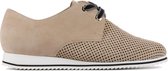 Hassia Vrouwen Suède    Veterschoenen / Damesschoenen  301569 - Beige - Maat 36.5