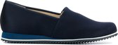 Hassia Vrouwen Stof Instapschoenen / Damesschoenen / Instapper 301688 - Blauw - Maat  38