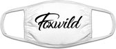 Foxwild mondkapje | Peter Gillis | Hatseflatse | Massa is kassa | grappig | gezichtsmasker | bescherming | bedrukt | logo | Wit mondmasker van katoen, uitwasbaar & herbruikbaar. Ge