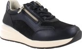 CAPRICE  dames sneaker navy comb BLAUW 41