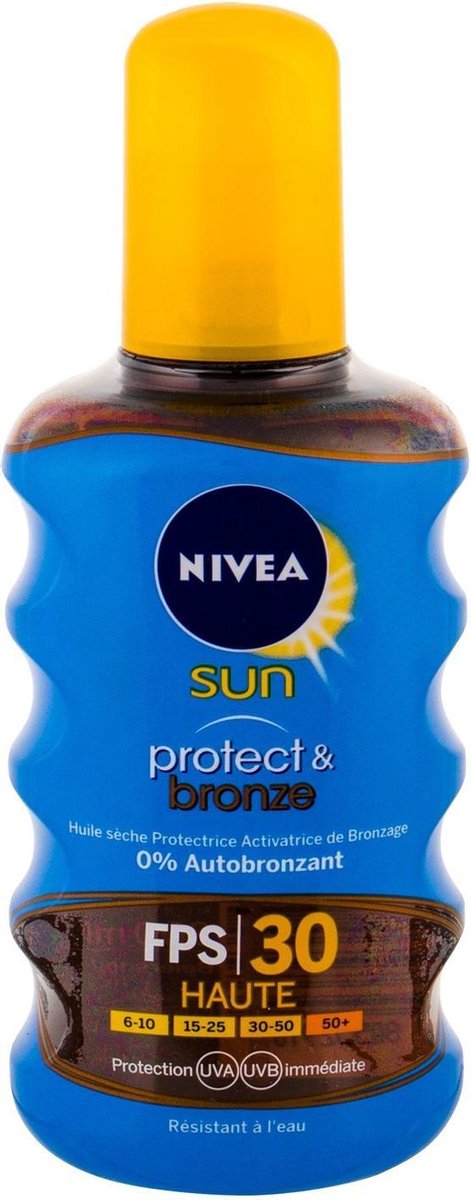 Goedkoopste Bruinende Olie Nivea (200 ml) SPF 30