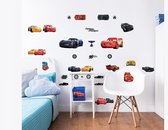 Muurstickers Disney Cars - Walltastic - 32 stickers