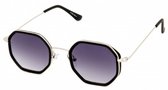 Kost Zonnebril 21-035 Unisex Rechthoekig Zilver/zwart