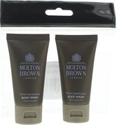 Molton Brown White Sandalwood 2 Piece Gift Set: 2 X Body Wash 30ml