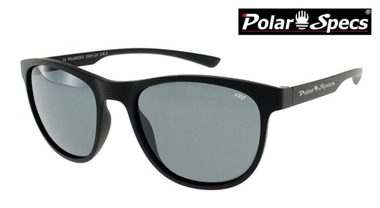 Polar Specs® Polariserende Zonnebril Sophisticated PS9009 – Black – Polarized Black – Medium – Unisex