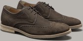 ROY Veterschoen Donkerbruin Wingtip