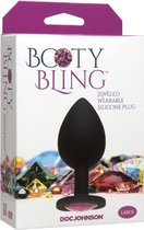Booty Bling - Spade Large - Pink - Butt Plugs & Anal Dildos