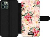Wallet case - geschikt voor iPhone 11 Pro - Floral N°4