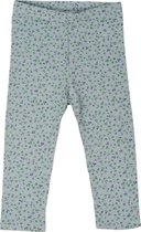 R Rebels | Katoenen baby legging | Groene bloemenprint | Maat 68