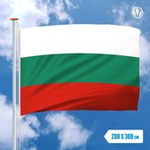 Vlag Bulgarije 200x300cm - Spunpoly