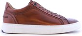 Van Bommel 13380 Lage sneakers - Leren Sneaker - Heren - Cognac - Maat 44