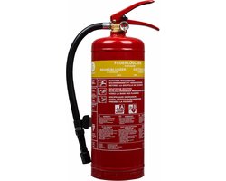 Smartwares FEX-15230 Brandblusser - 3 Liter - Schuim - Inclusief ophangbeugel - Brandklasse AB - BSI Gecertificeerd