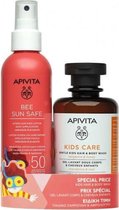 Apivita Bee Sun Safe Childrens Spray Lotion Spf50 200ml   Apivita Kids Hair  Body Hair  Mandarin Honey 200ml