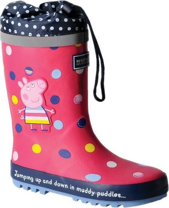 Regatta Bottes de pluie pour femmes Peppa Pig Filles Caoutchouc Rose / bleu  Taille 36 | bol.com