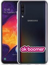 Galaxy A50 Hoesje OK Boomer - Designed by Cazy