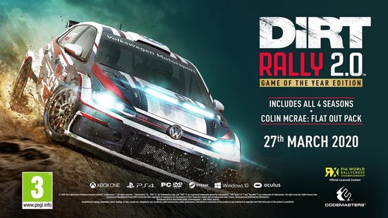 DiRT Rally 2.0 - Game of the Year Edition (Colin McRae) - PS4