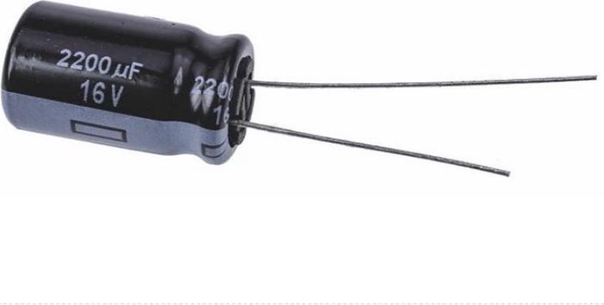 Suscon Condensator 22uF 16V - 10 stuks - 85˚C - 5x10mm