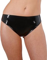 Latex Slip - Dames Lingerie - Medium - Strings - Zwart - Discreet verpakt en bezorgd