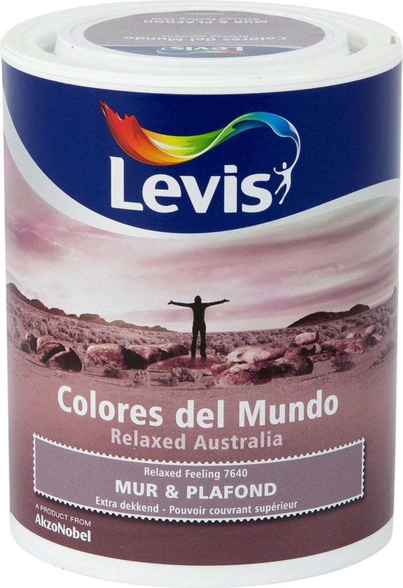 Levis Colores del Mundo Muur- & Plafondverf - Relaxed Feeling - Mat - 1 liter – foto 3