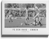 Walljar - FC Den Haag - Emmen '75 II - Muurdecoratie - Plexiglas schilderij