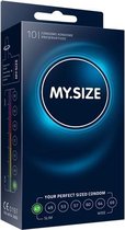 MY.SIZE 47 mm Condooms 10 stuks - Drogisterij - Condooms - Transparant - Discreet verpakt en bezorgd