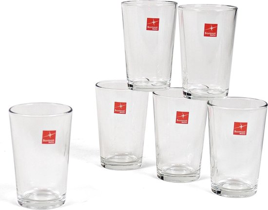 12x Pièces verres à boire / verres à eau empilables transparents 180 ml -  Verres à... | bol.com