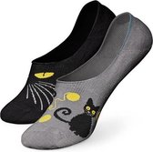 Good Mood No Show Sokken - Katten Ogen - Maat 43-46