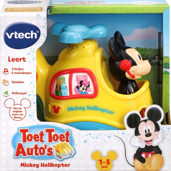 Afbeelding van het spel VTech Toet Toet Auto's Disney Mickey Helikopter