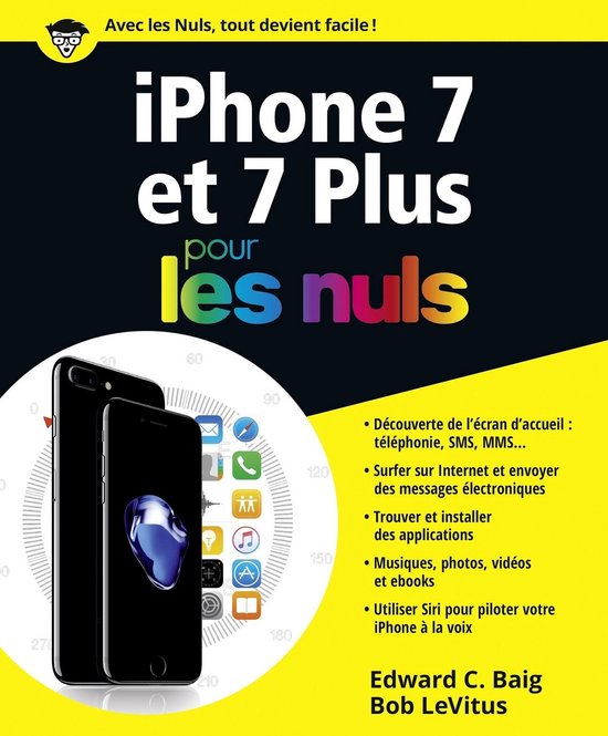 IPhone 7 et 7 plus pour les Nuls - cover