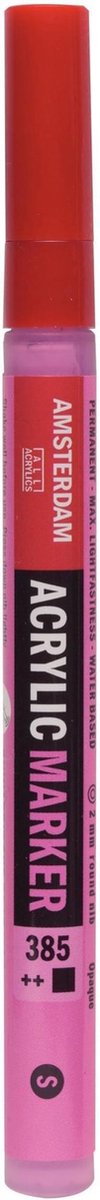 Amsterdam Markers 2 mm Quinacridoneroze Licht 385
