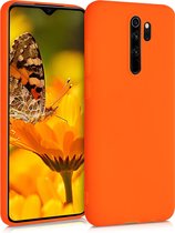 kwmobile telefoonhoesje voor Xiaomi Redmi Note 8 Pro - Hoesje voor smartphone - Back cover in neon oranje